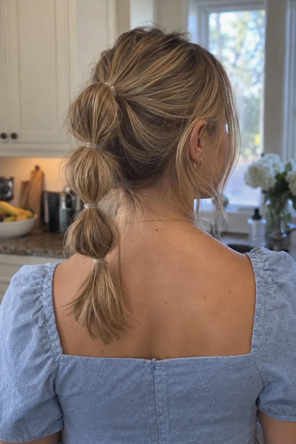 Bubble Ponytail hairstyle