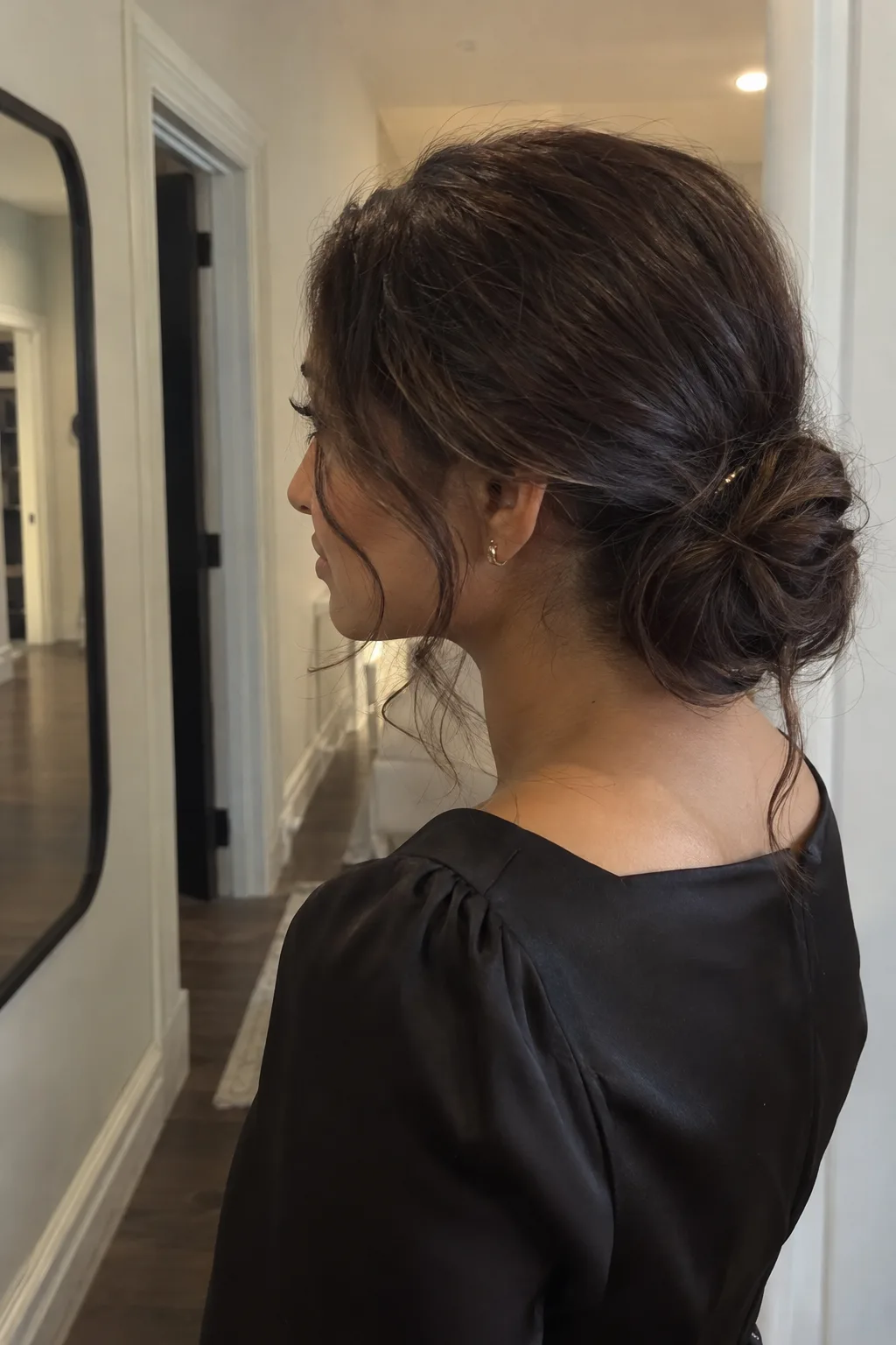 Twisted Side Bun hairstyle