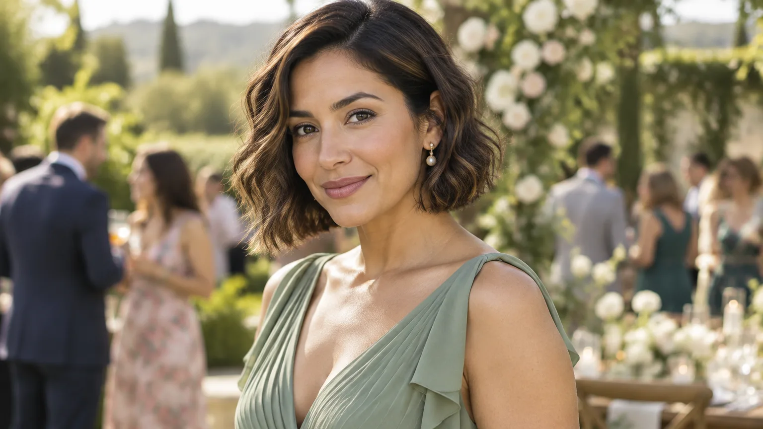 14 Elegant Short Relaxed Hairstyles for Weddings and Events