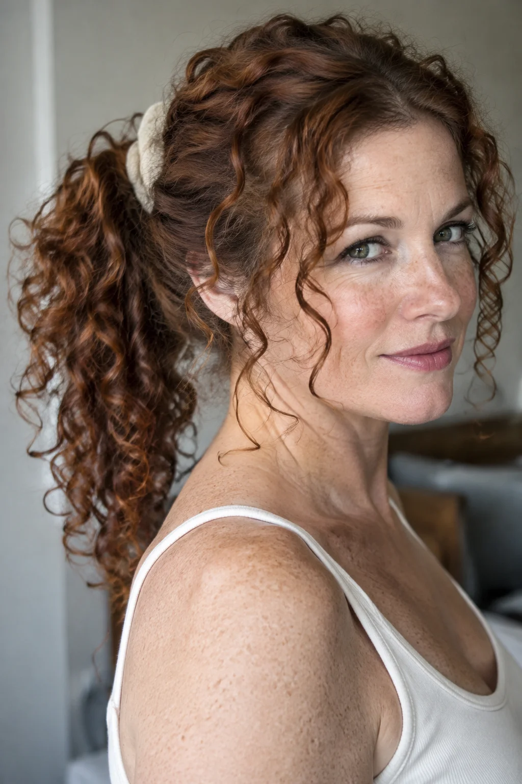 Curly Pony hairstyle