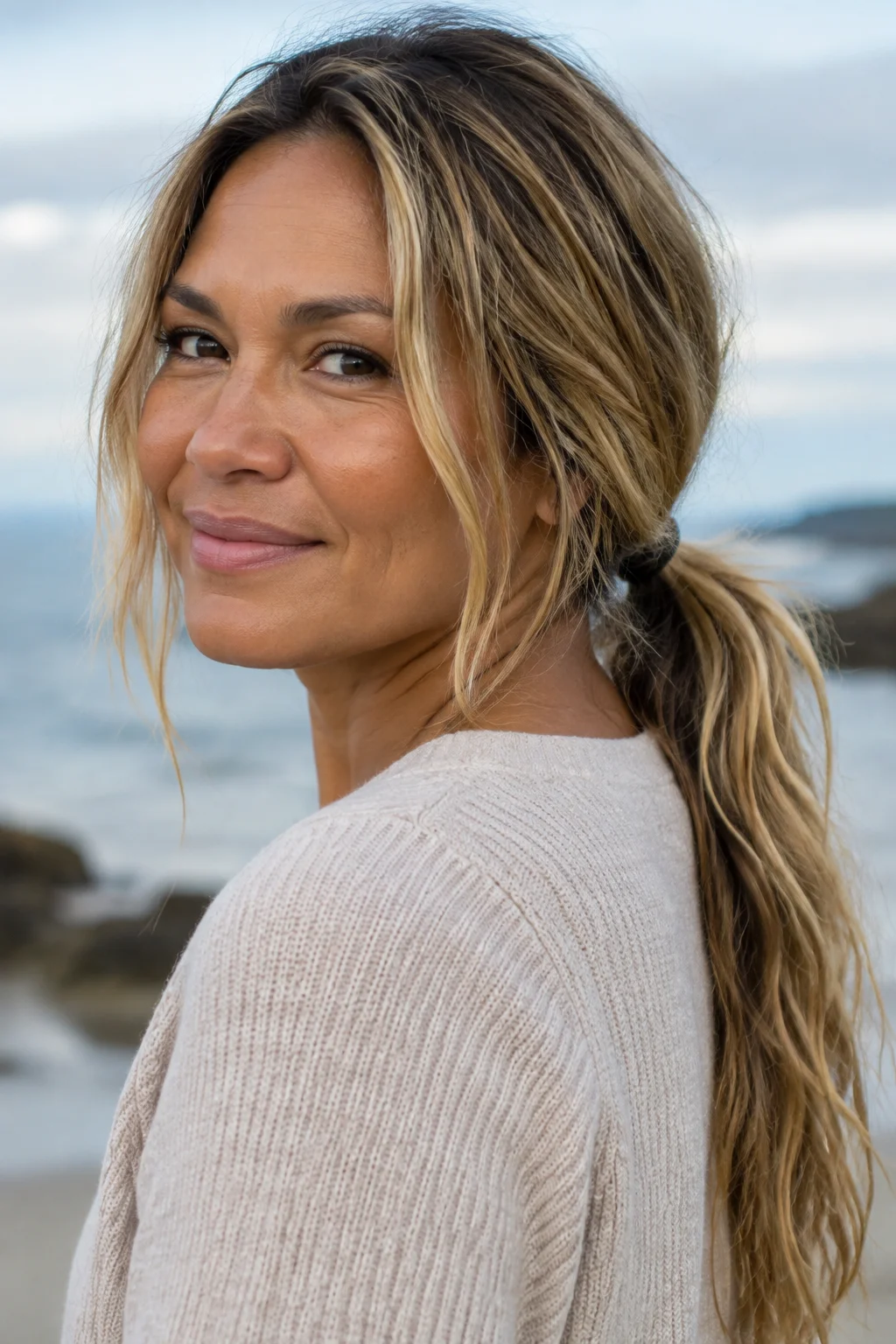 Long Beach-Wave Pony hairstyle