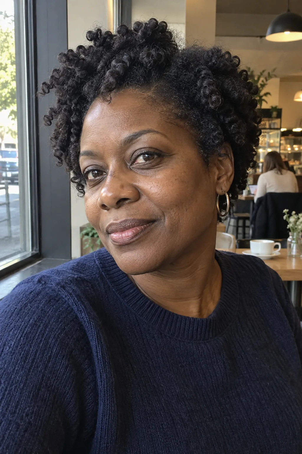 Twist-Out on Short Natural Hair