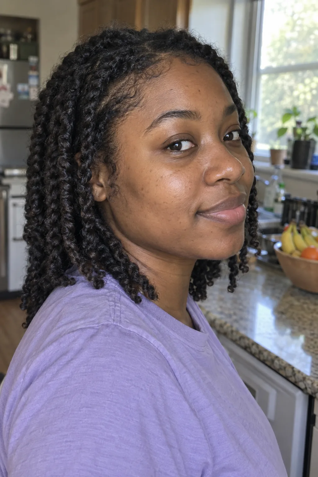 Three-Strand Twists hairstyle