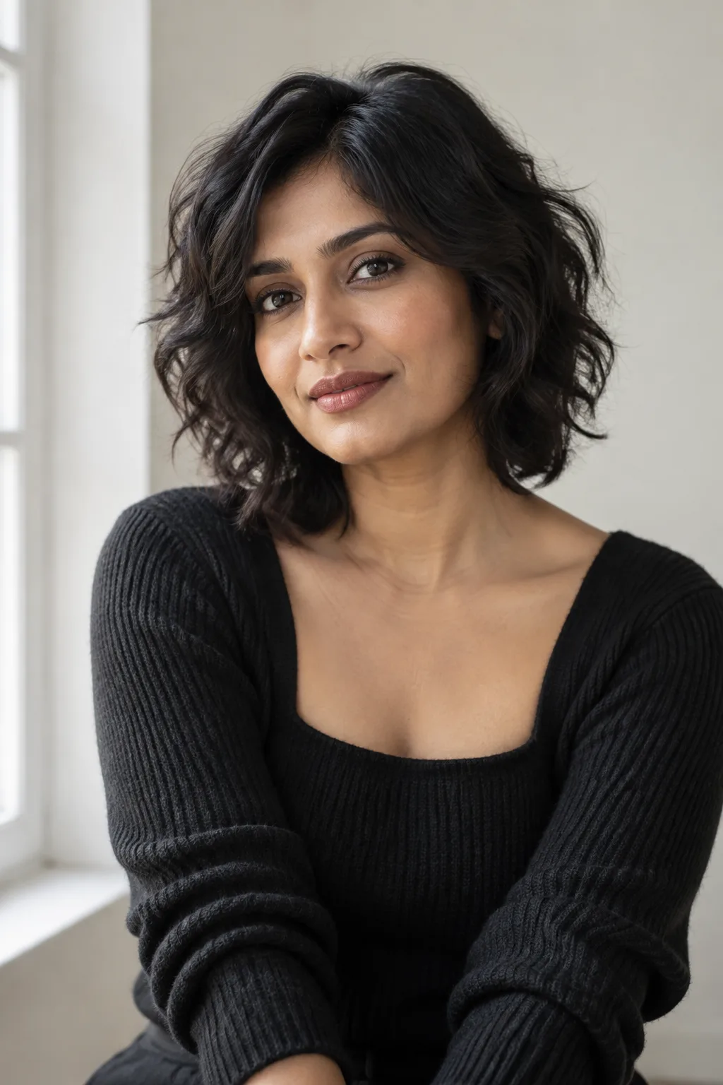 Wavy Short Shag hairstyle