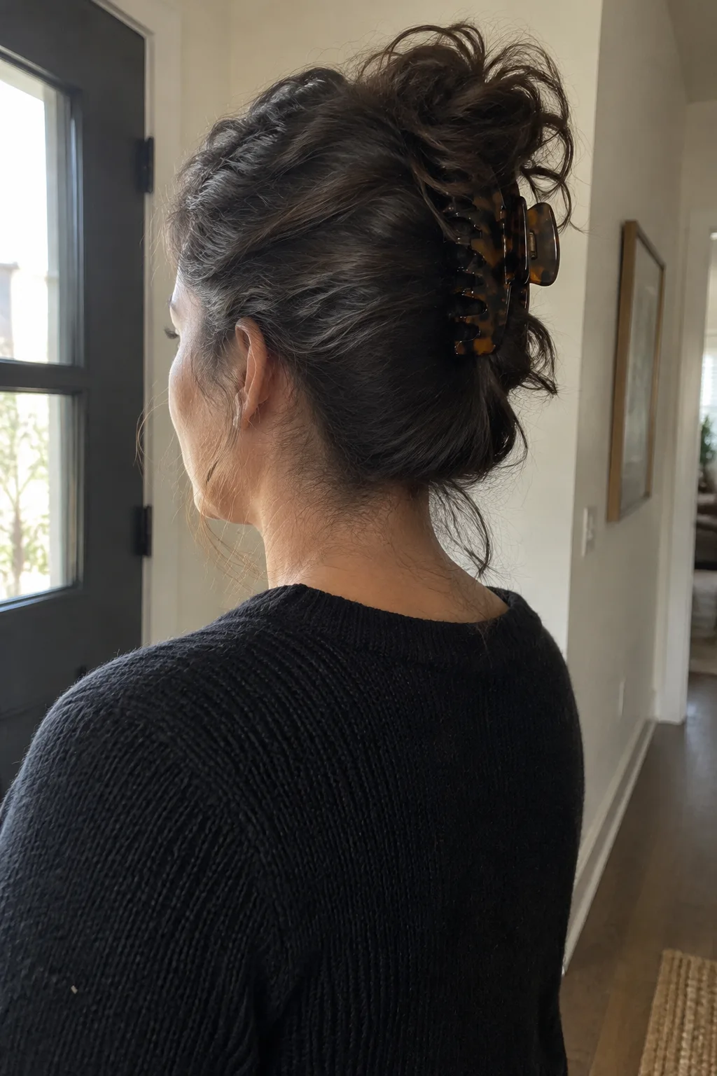 Claw Clip French Twist hairstyle