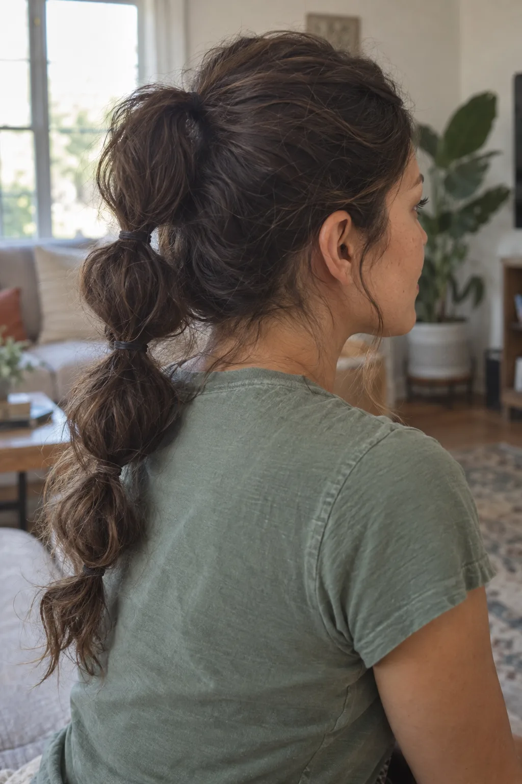 Bubble Ponytail hairstyle