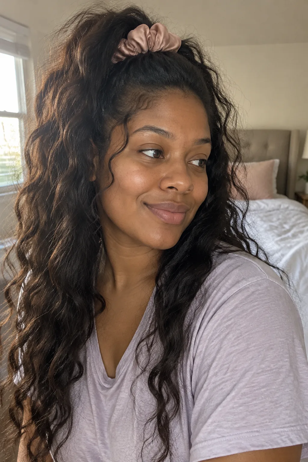 Pineapple Ponytail hairstyle