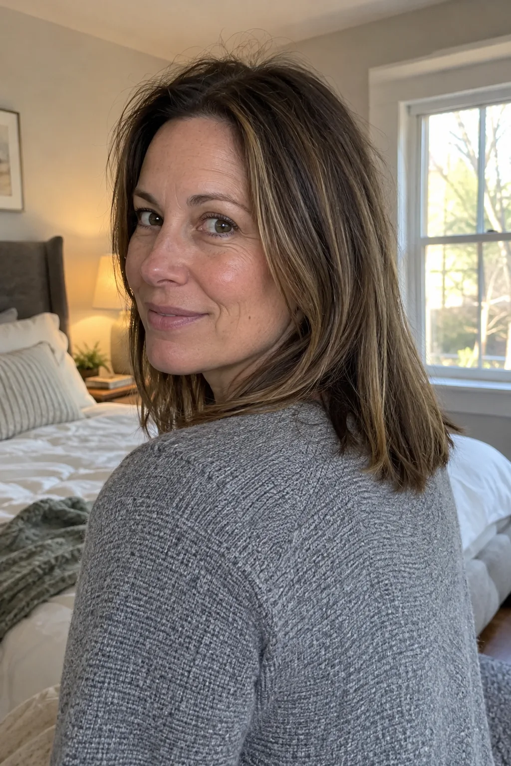 Subtle Honey Babylights hair color