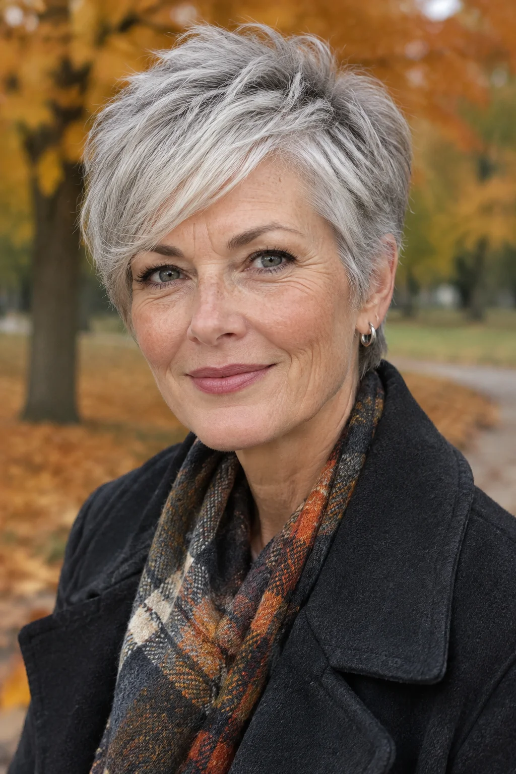 Layered Crown Pixie hairstyle