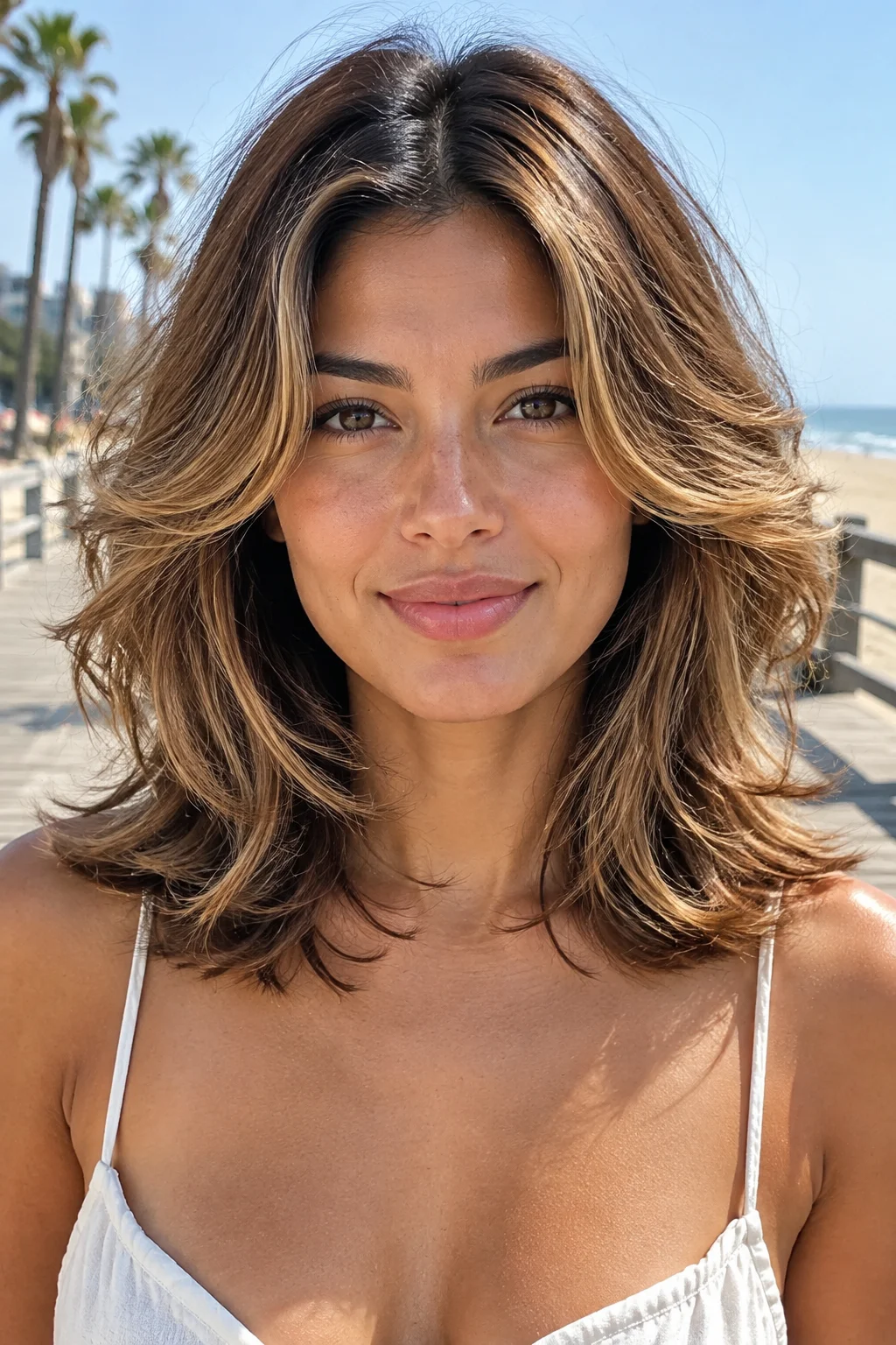 Butterfly Cut at Collarbone hairstyle