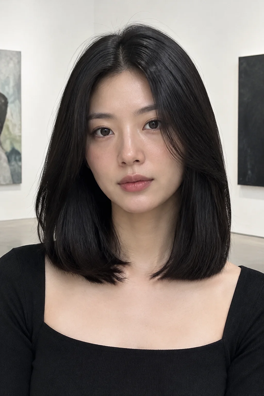 Blunt Cut with Internal Layers hairstyle