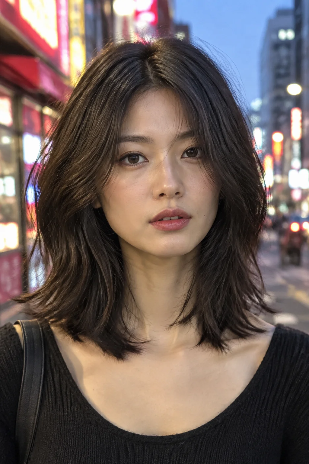Choppy Collarbone Cut hairstyle