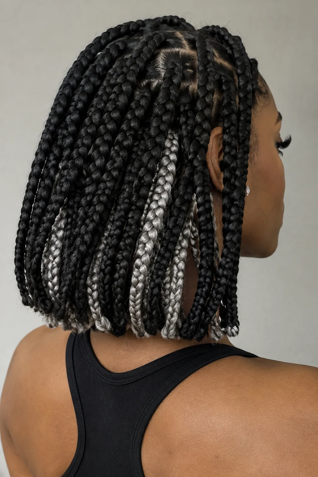 Platinum Silver Jumbo Flash hair color