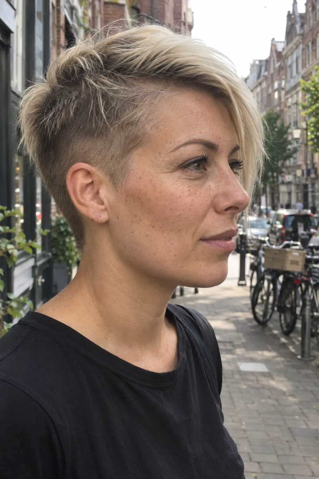Undercut Pixie With a Longer Top hairstyle