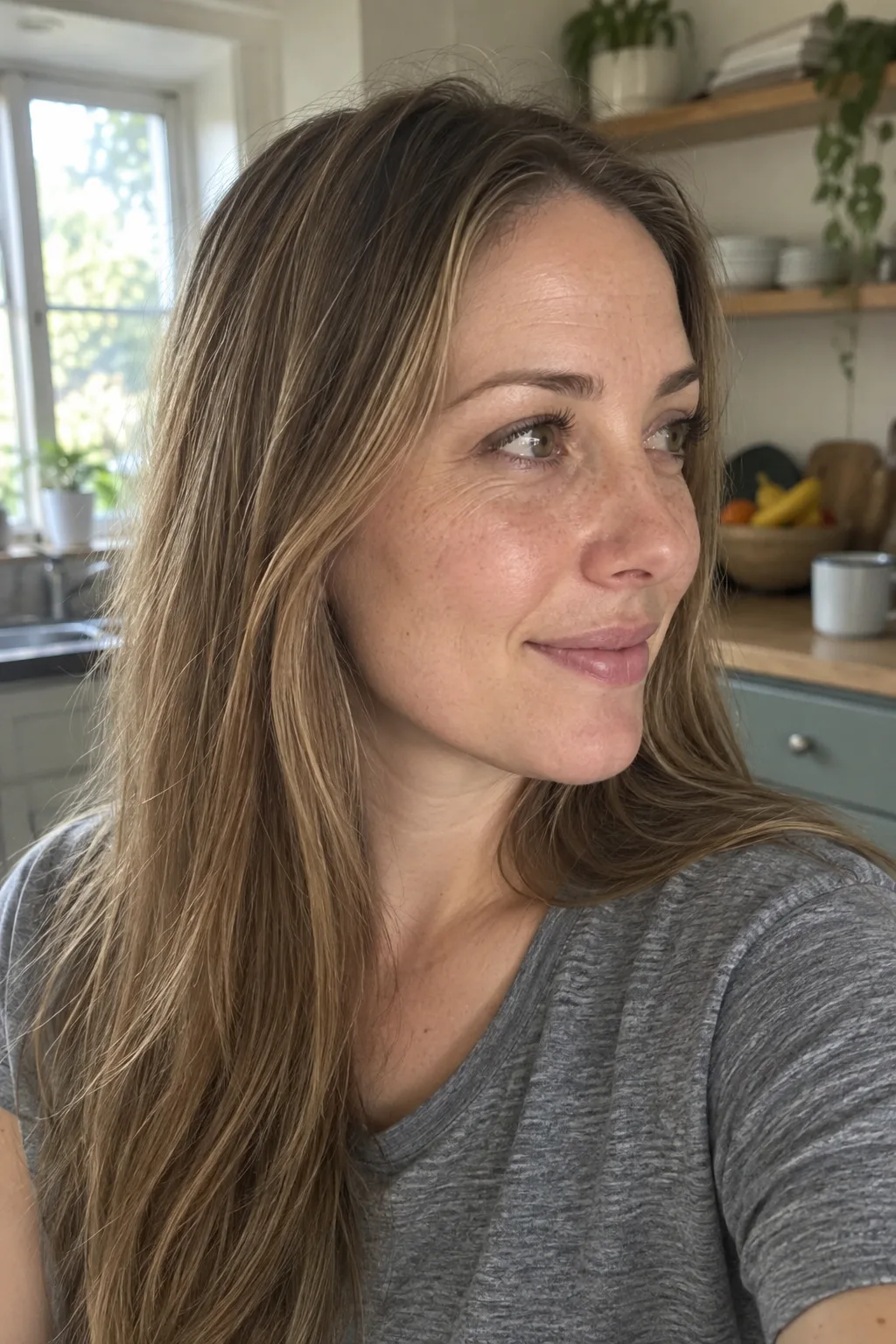 Babylights on Light Brown Hair