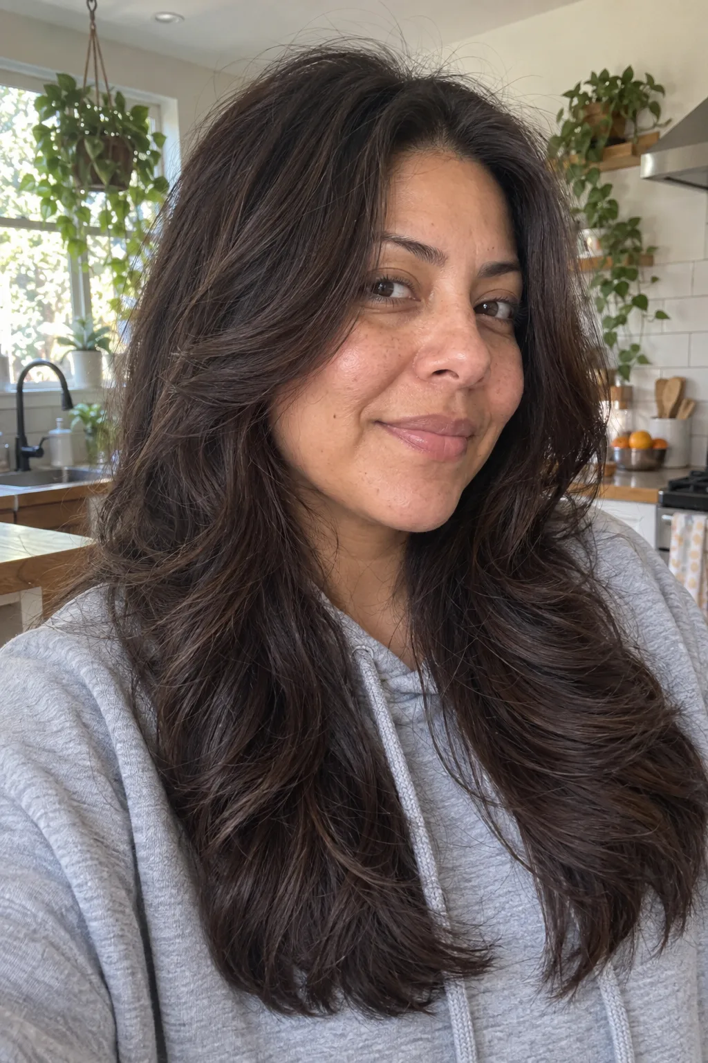 Butterfly Cut for Thick Hair