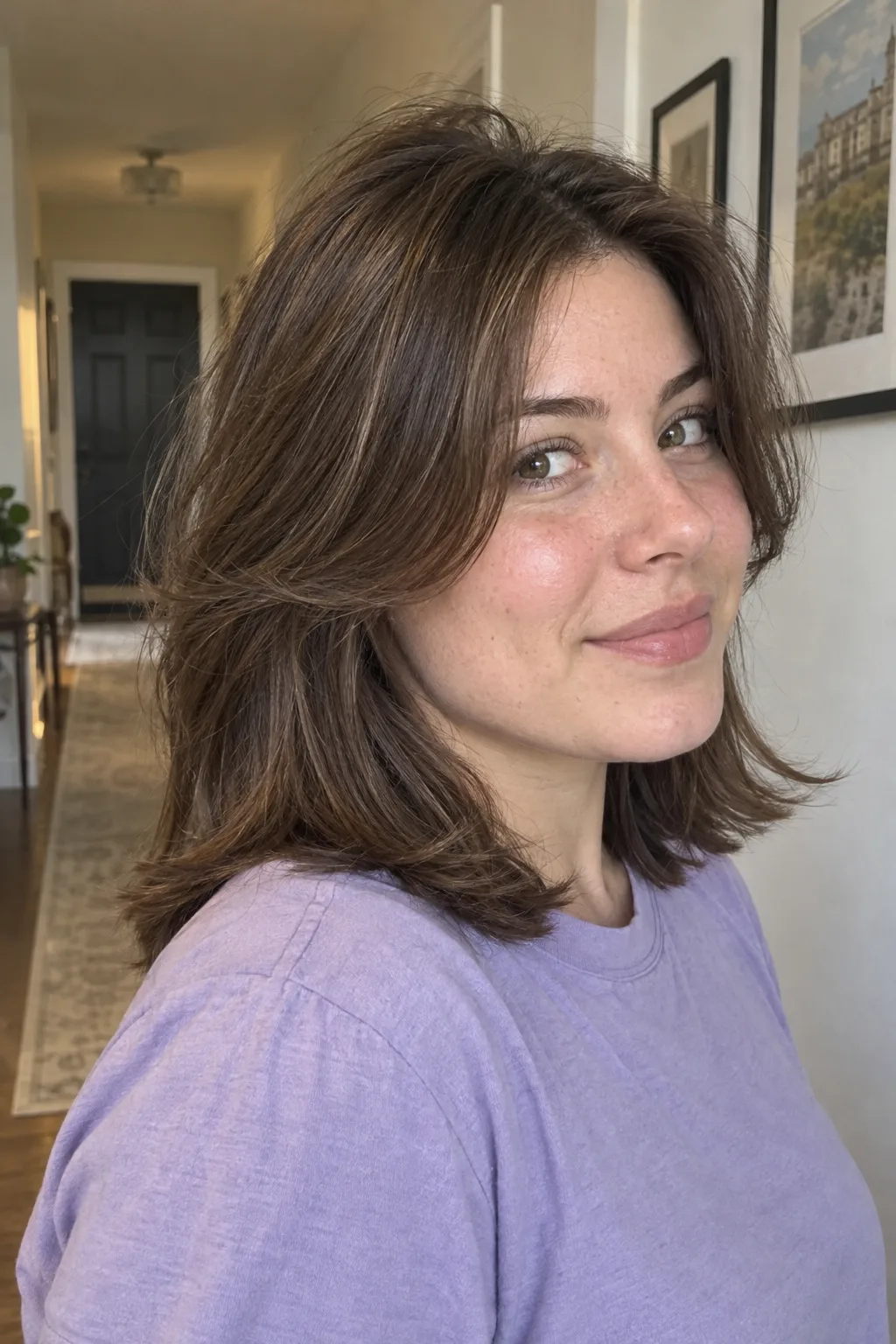 Flipped-Out Butterfly Cut hairstyle