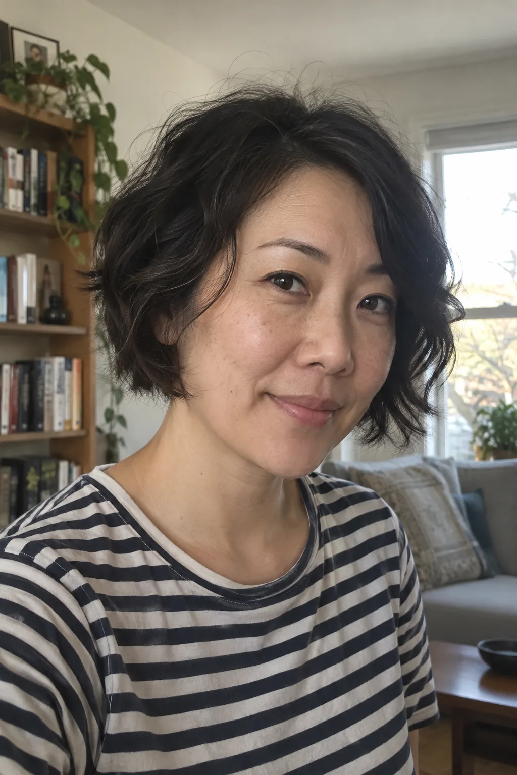 Wavy Bixie Cut hairstyle