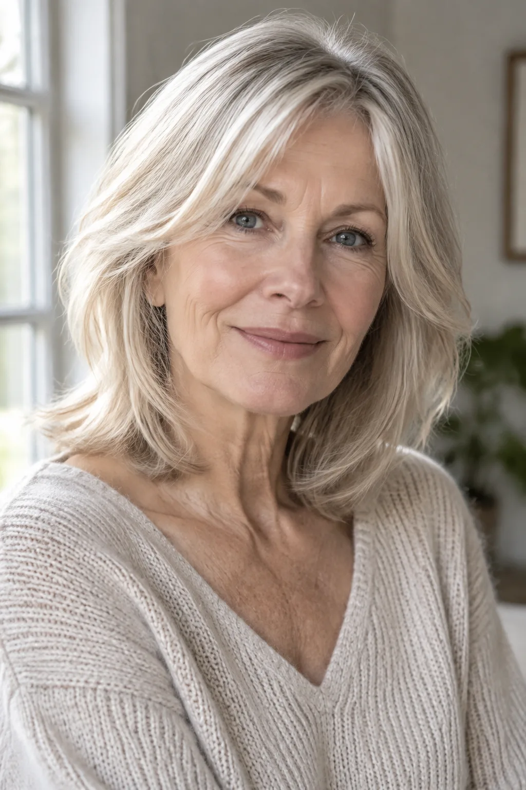 Face-Framing Layers for Fine Hair